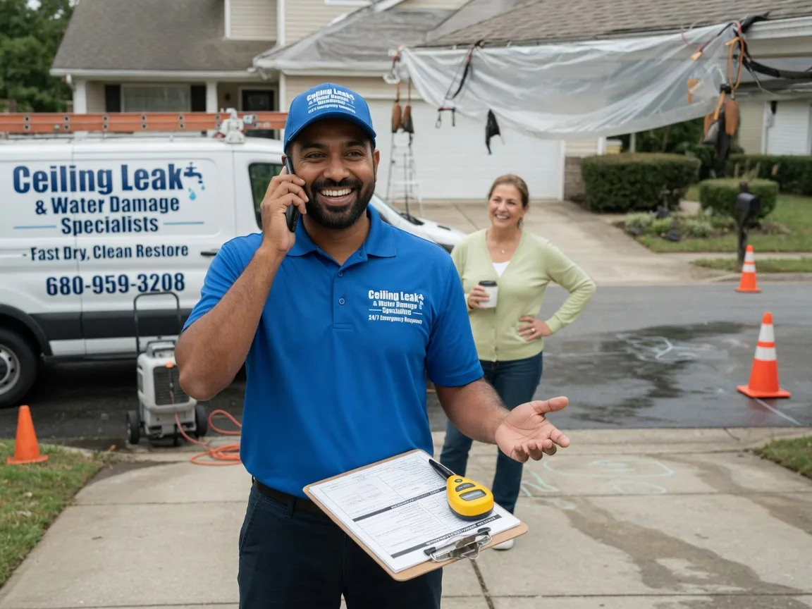 Ceiling Leak Cleanup Eastford, CT FAQs
